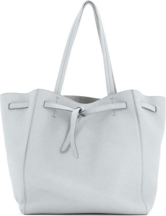 Celine Phantom Tie Cabas Leather Small tote bag - Grijs