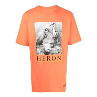 Heron Preston Heron T-shirt Orange HMAA026C99JER0012210