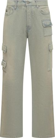 AMBUSH Slim Denim Cargo Jeans - Heren - Slim Fit Jeans - Blauw - W33 - Denim - Jeans