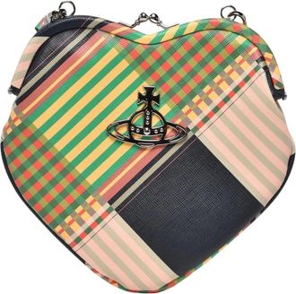 Vivienne Westwood Tassen, Dames, Veelkleurig, ONE Size, Belle Heart Crossbody Tas