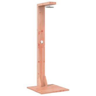 vidaXL Ducha Exterior 210 Cm Madera Dura De Douglas Y Acero Inoxidable Vidaxl