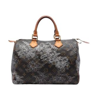 Louis Vuitton Pre-owned Handbags, female, Brown, Size: ONE SIZE Pre-owned Dentelle Speedy 30