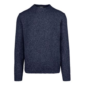 Bomboogie Maglione Girocollo in Lana - - Knitwear - Uomo - Blu - M