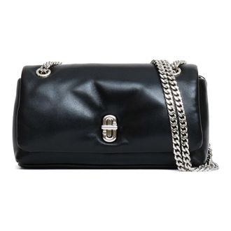Marc Jacobs Pop J Chain Mini Bag - Dames - Schoudertassen - Zwart - ONE Size - Leer - Tassen