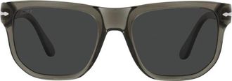 Persol Taupe Grey Zonnebril - unisex - Zonnebrillen - Zwart - 55 MM - Accessoires