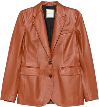 Tagliatore Buttoned Notched-lapel Blazer