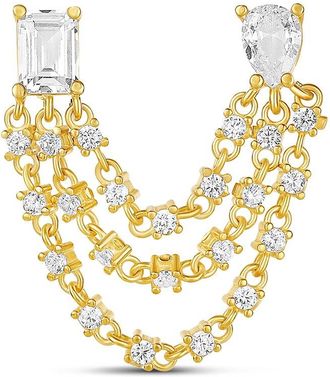 SHYMI Shymi Silver & 14K Plated Earring