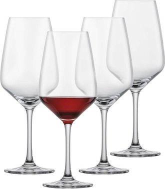Schott Zwiesel Set Of 4 Tulip Crystal Red Wine Glasses