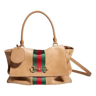 Gucci (WMNS) Gucci Paparazzo Medium Top Handle Bag Sand 875018-AAGIR-9560