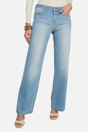 L'agence Low Rise Wide Leg Jean In Essex