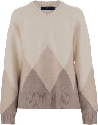 arch4 Maglione a rombi - Toni neutri