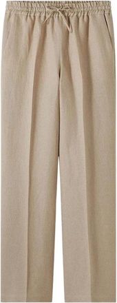 A.P.C. Wide Broeken - Dames - Wijde Broeken - Beige - M - Broeken
