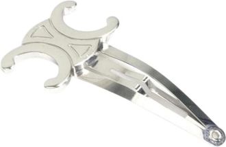 Celine Pre-owned Accessories, female, Gray, Size: ONE SIZE Pre-owned Vintage Hair Clip