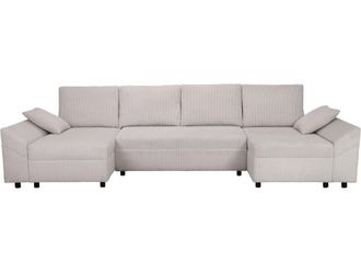 Habitat & Jardin Sof&aacute; esquinero beige 321 x 138 x 85 cm