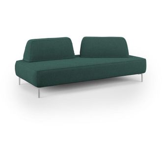 Divani.Store Newton Sof&aacute; Modular Con Respaldos Removibles 167 Cm Verde