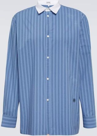 Loewe Striped cotton poplin shirt