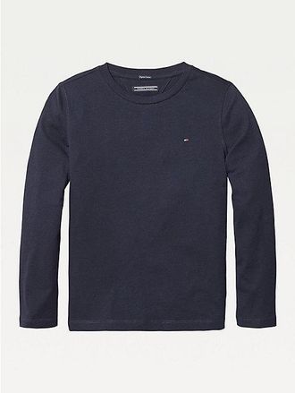 Tommy Hilfiger Katoenen T-shirt met lange mouwen