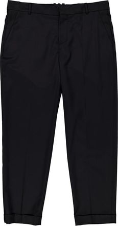 Balmain Straight Leg Tailored Wool Trousers, Brand Size 46 (US Size 30)