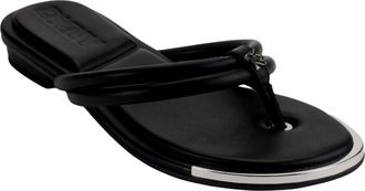 DKNY Womens DKNY Clemmie Thong Flip Flop Black CLEMMIE-BLK