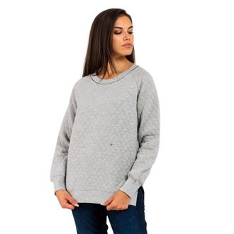 Gas Sweatshirt - Dames - Sweatshirts - Grijs - 2XS - Katoen - Hoodies & sweatvesten