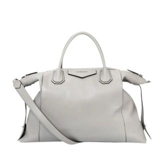 Givenchy Pre-owned Handbags, female, Gray, Size: ONE SIZE Pre-owned Antigona Soft XL