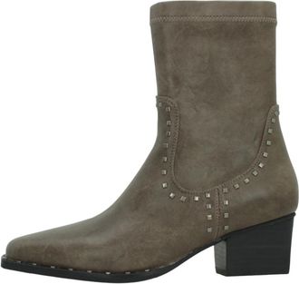 Noa Harmon Lil Ivette - Dames - Laarzen met Hak - Bruin - 39 EU - Leer - Schoenen
