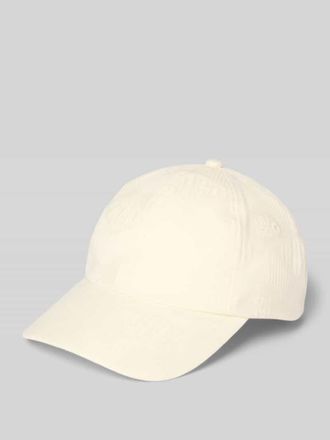 HUGO BOSS Basecap aus reiner Baumwolle Modell Ally in Offwhite, Gr&ouml;&szlig;e 1