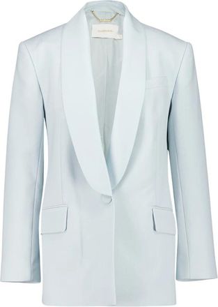 Zimmermann Zeegroen Tuxedo Jas - Dames - Blazers - Blauw - XS - Wol - Jassen