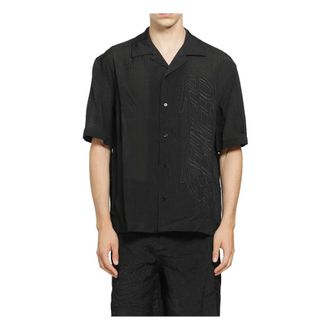 Off-white Heren, Overhemden, Zwart, Maat: L