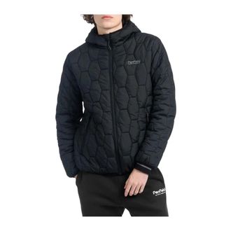 Penfield Hudson Script Hexagonal Quilt - Heren - Winterjassen - Zwart - XL - Jassen