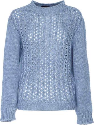 Dondup Light Blue Dolcevita Sweater