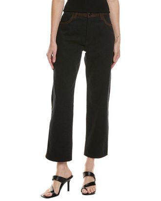 Frame Denim Frame Denim The Equestrian Straight Suede Pant