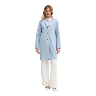 Oui Jassen, Dames, Blauw, L, Katoen, Mayson Jas