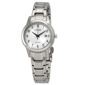 Citizen Eco-Drive White Dial Ladies Watch FE1081-59B