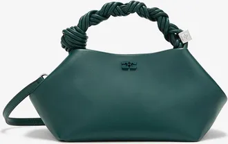 Ganni Green Small Bou Bag in