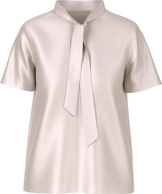 Marc Cain Overhemden, Dames, Roze, M, Zijden Blend Blouse Shirt