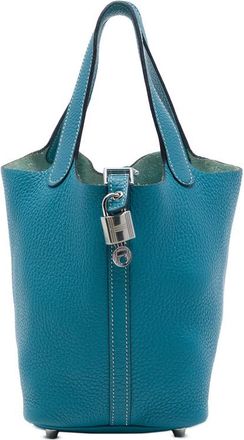 Herm&egrave;s Pre-owned Hermes Clemence Picotin Lock 18 Satchel Ladies 4RYB1L0KHD628G8P