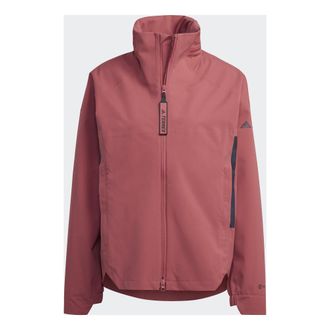 adidas (WMNS) adidas Terrex Jackets Burgundy HG6025