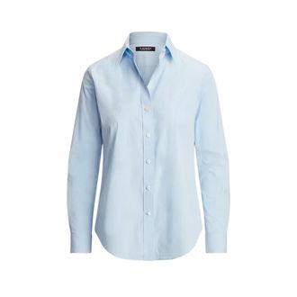 Ralph Lauren Dames, Blouses & Shirts, Blauw, Maat: L
