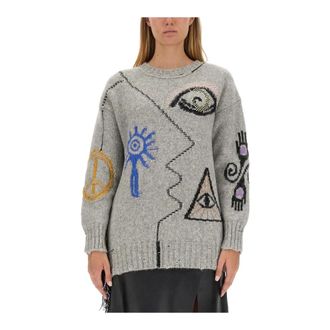 Stella McCartney Dames, Truien, Veelkleurig, Maat: M