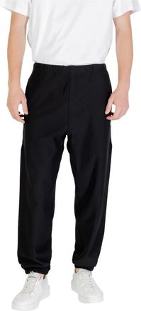 Calvin Klein Jeans Broeken, Heren, Zwart, 2Xl, Katoen, Premium Terry Monogr Trainingsbroeken