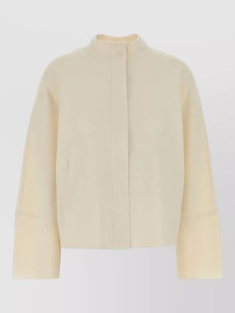 Max Mara virgin wool cardigan coat
