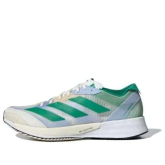 adidas (WMNS) adidas Adizero Adios 7 White Tint Court Green HQ3692
