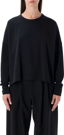 STUDIO NICHOLSON Loop Cotton Jersey Long Sleeve T-shirt