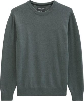 Marc O'Polo Knit Pullovers Longsleeve - Heren - Ronde hals truien - Grijs - 2XL - Katoen - Truien & Vesten