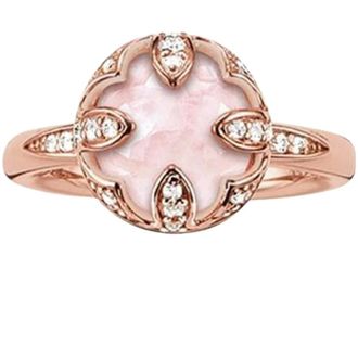 Thomas Sabo Thomas Sabo, Dames, Accessoires, Roze, Maat: ONE Size Leer