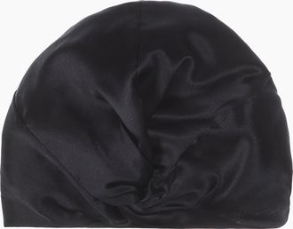 H&M Schlafhaube aus Seide - Schwarz