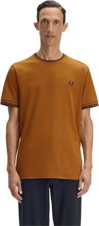 Fred Perry Uomo, Top, Marrone, XL, new