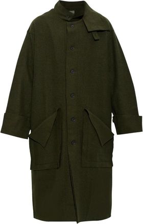 Yohji Yamamoto Uomo, Cappotti, Verde, L, new