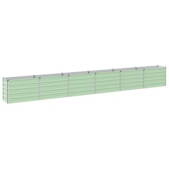 vidaXL Cama De Jard&iacute;n Elevada Verde Pastel 480 X 40 X 55 Cm Vidaxl